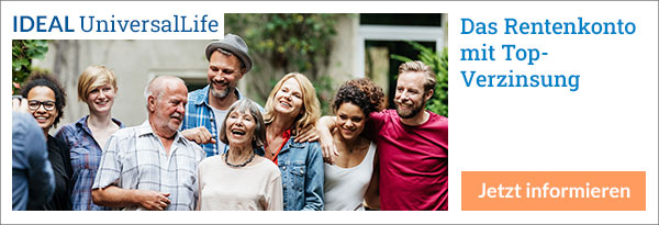 IDEAL UniversalLife - flexible und renditestarke Vorsorge.