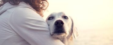 Krebserkrankung und Haustiere - Frau mit Hund