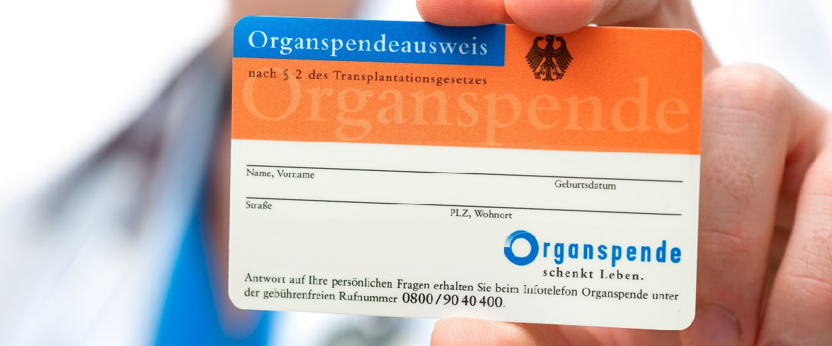 Organspendeausweis